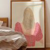 Alone in Dark Pink Juliste - Image 2