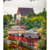 Porvoo syksyn väreissä Juliste
