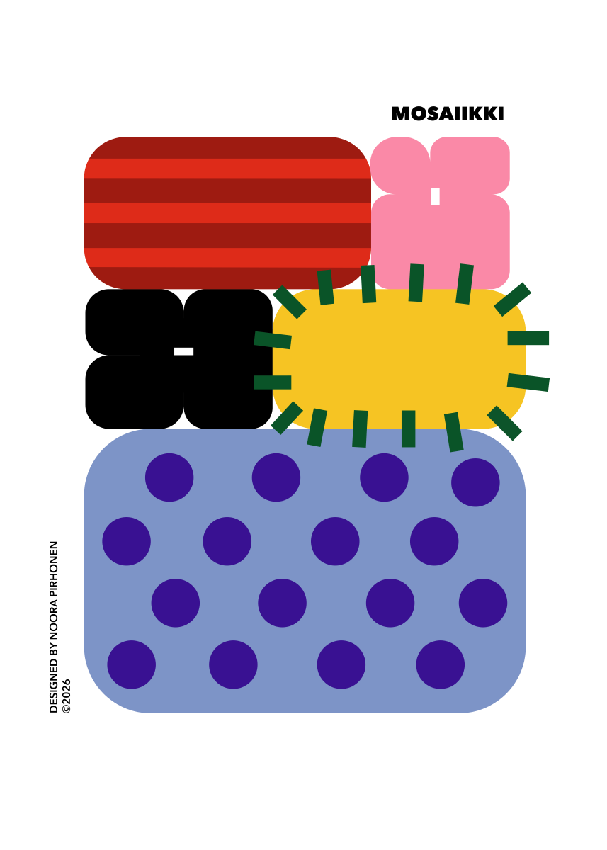 MOSAIIKKI 01 Juliste