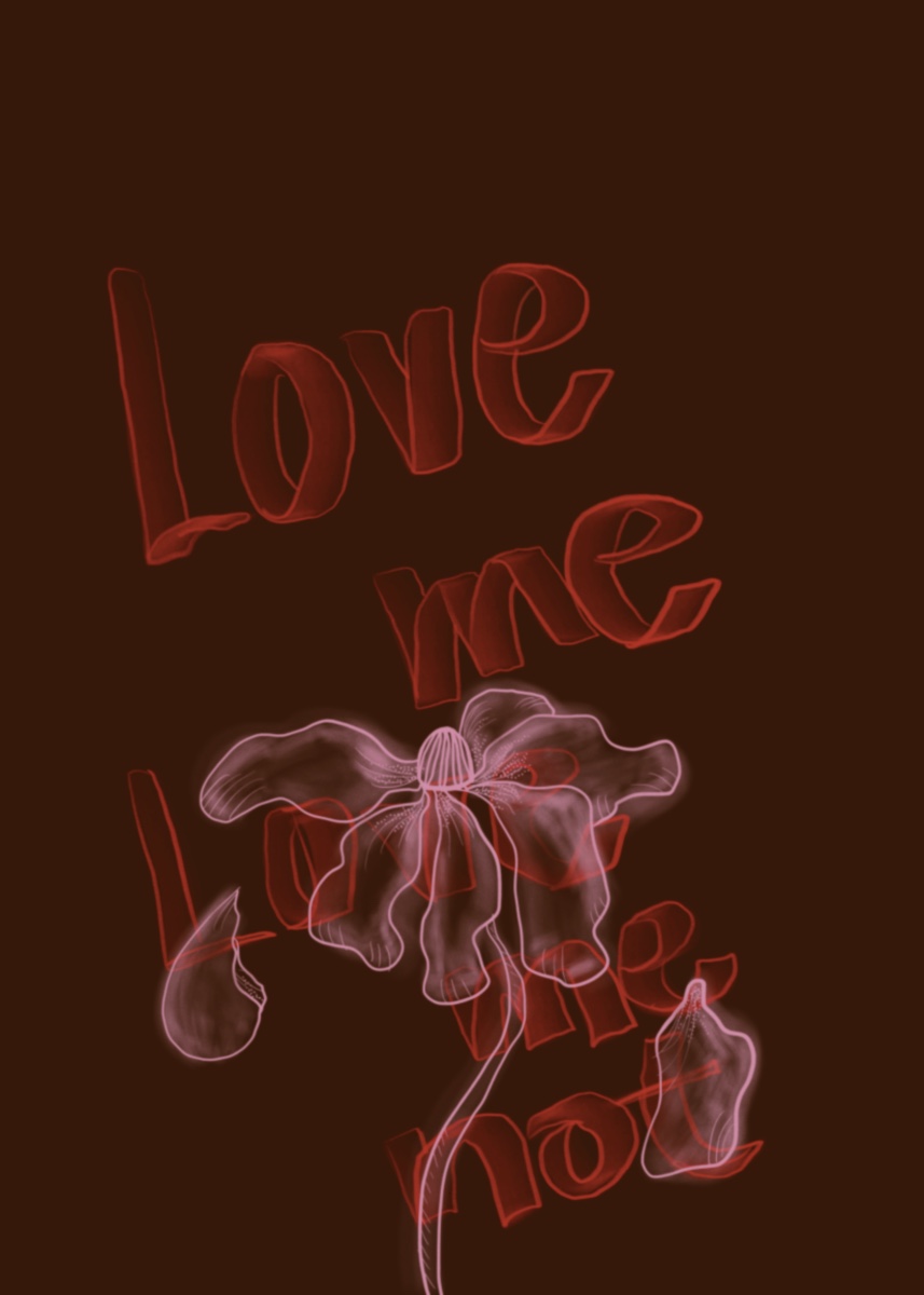 Love Me Love Me Not Juliste