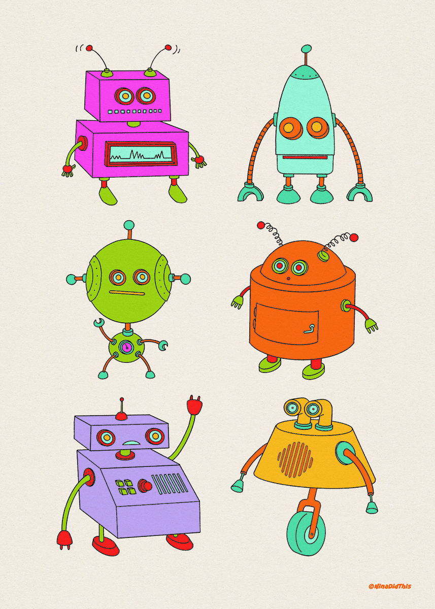 Robots Juliste